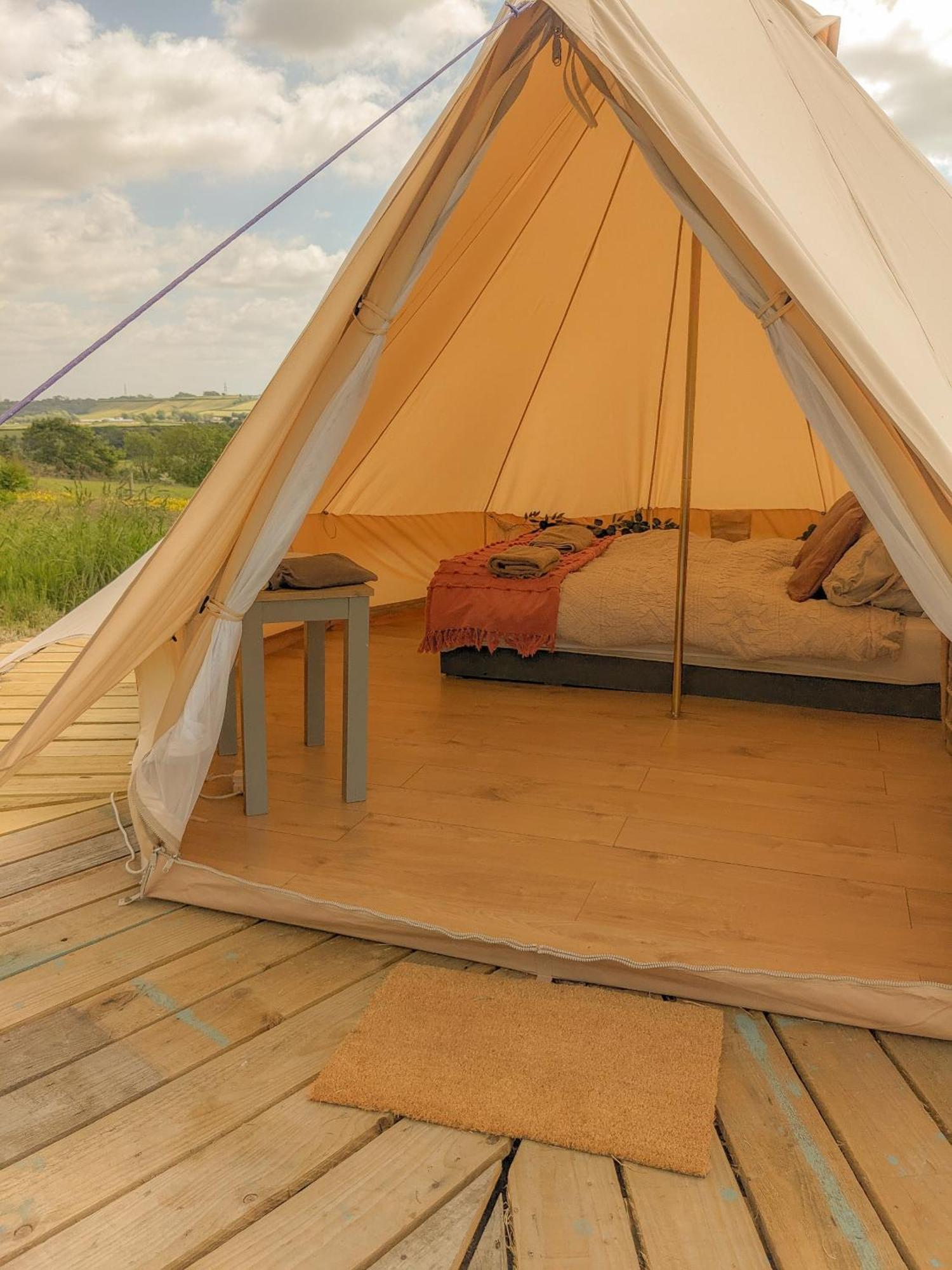 Immaculate Bell Tent Retreat North Devon Бидефорд Экстерьер фото